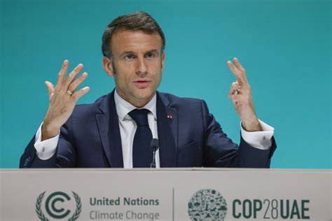 Macron says ‘total destruction of Hamas’ would take a decade
